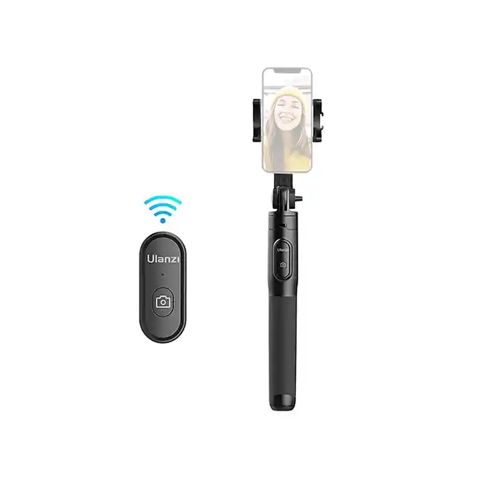 Ulanzi SK-03 Smartphone Wireless Bluetooth Tripod Stick with Detachable Remote Control, 360 Degree Panoramic, 120mAh Battery